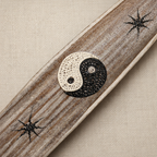Yin Yang Blanco - Hoja de coco